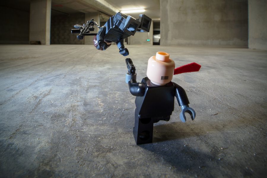 Photo de SAMSOFY a pour titre  HITMAN style figuratif dim : SAMSOFYprix:60