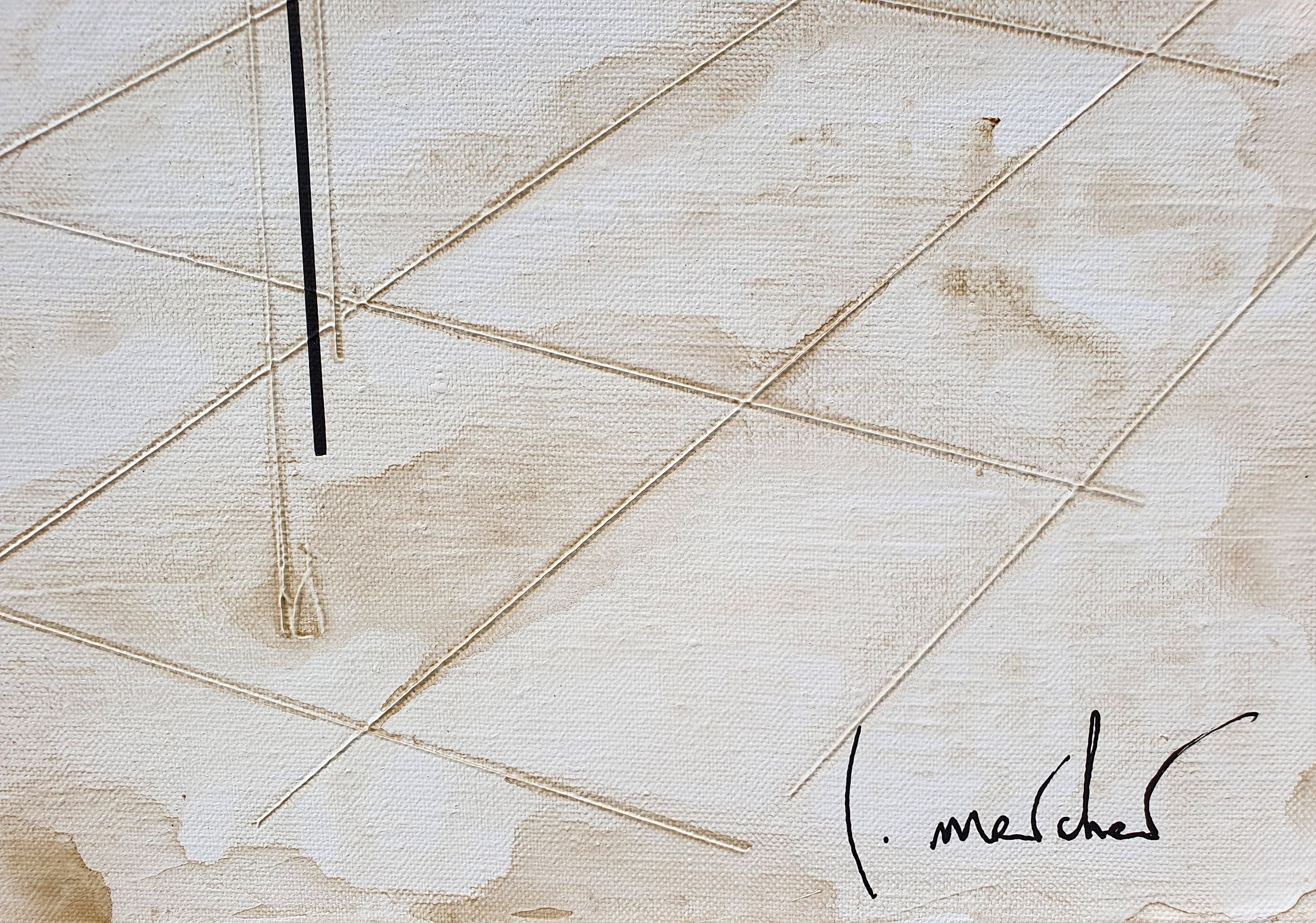 Tableau de LUDOVIC MERCHER a pour titre  Plans style abstrait dim : LUDOVIC MERCHERprix:1000