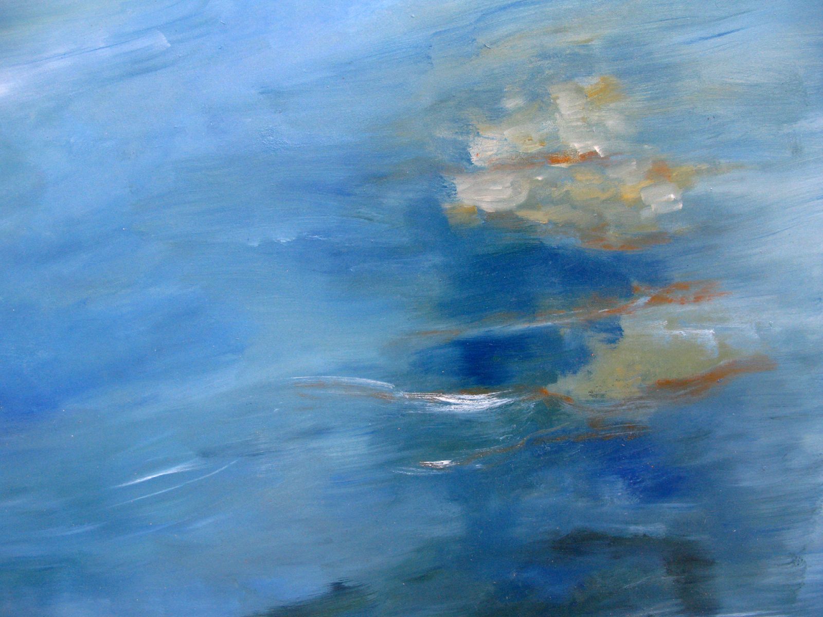 Tableau de PASCALE JACQUEMOND a pour titre  Transparence style abstrait dim : PASCALE JACQUEMONDprix:1700