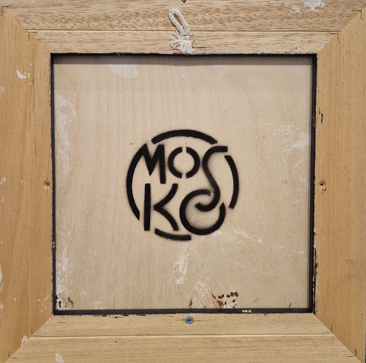 Tableau de MOSKO a pour titre  Bébé tigre style street art dim : MOSKOprix:420