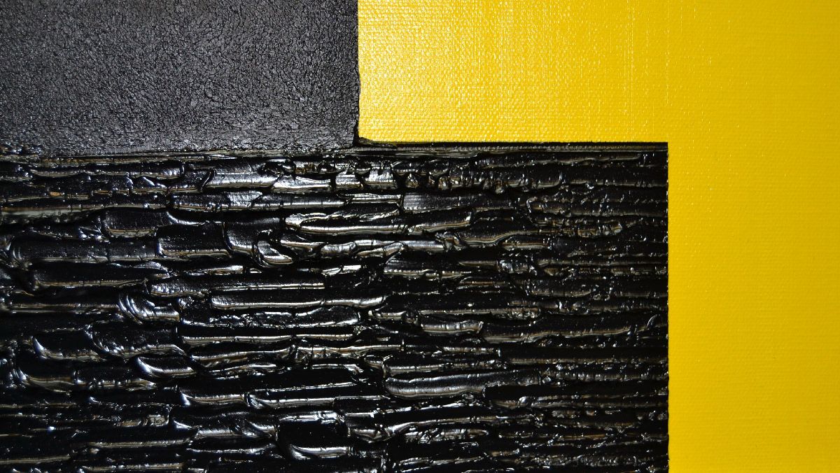 Tableau de ALAIN BECANNE a pour titre  Peinture 09-2025-56 style abstrait dim : ALAIN BECANNEprix:650