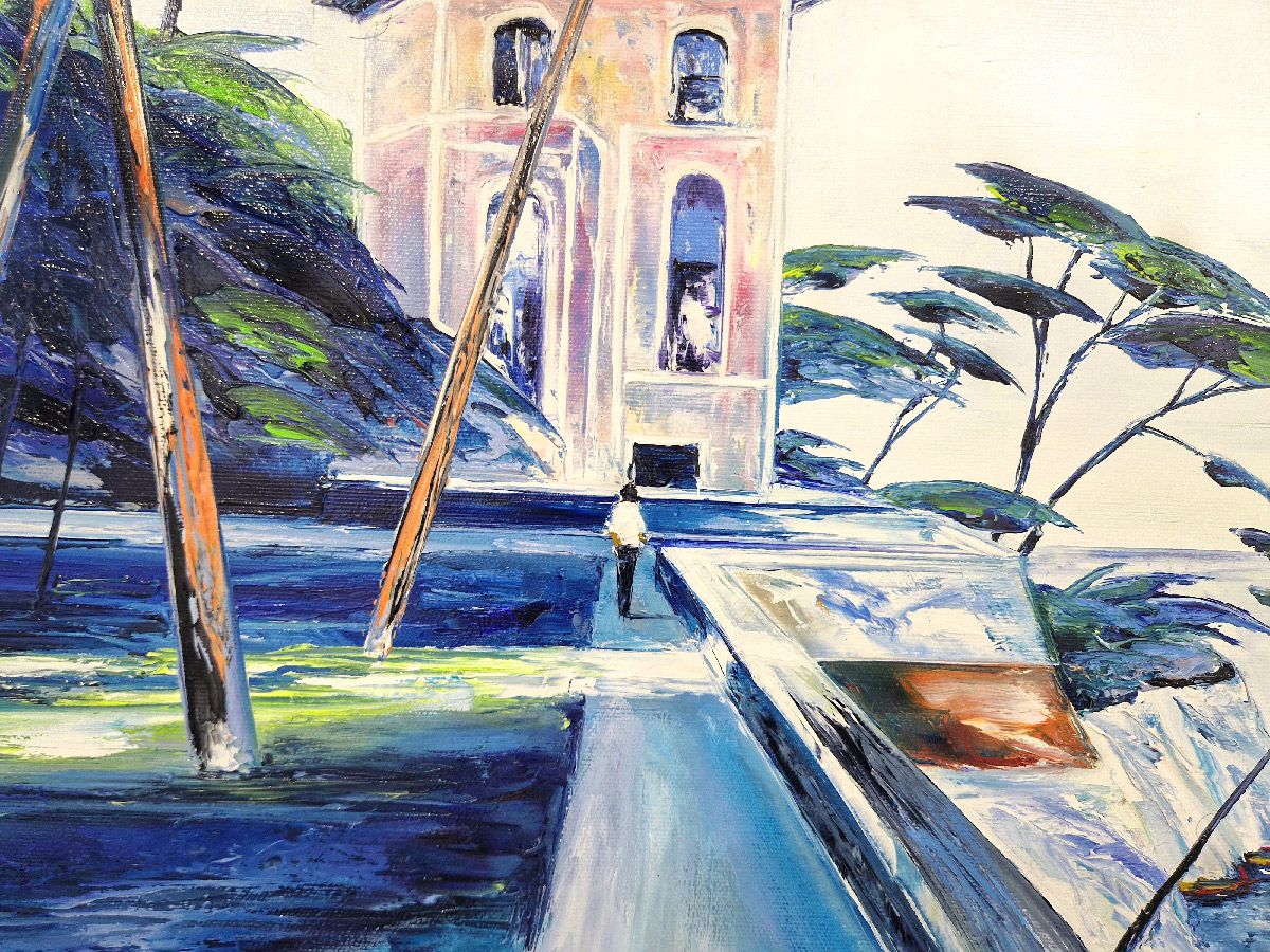Tableau de PHIL a pour titre  Mon plaisir style figuratif dim : PHILprix:600
