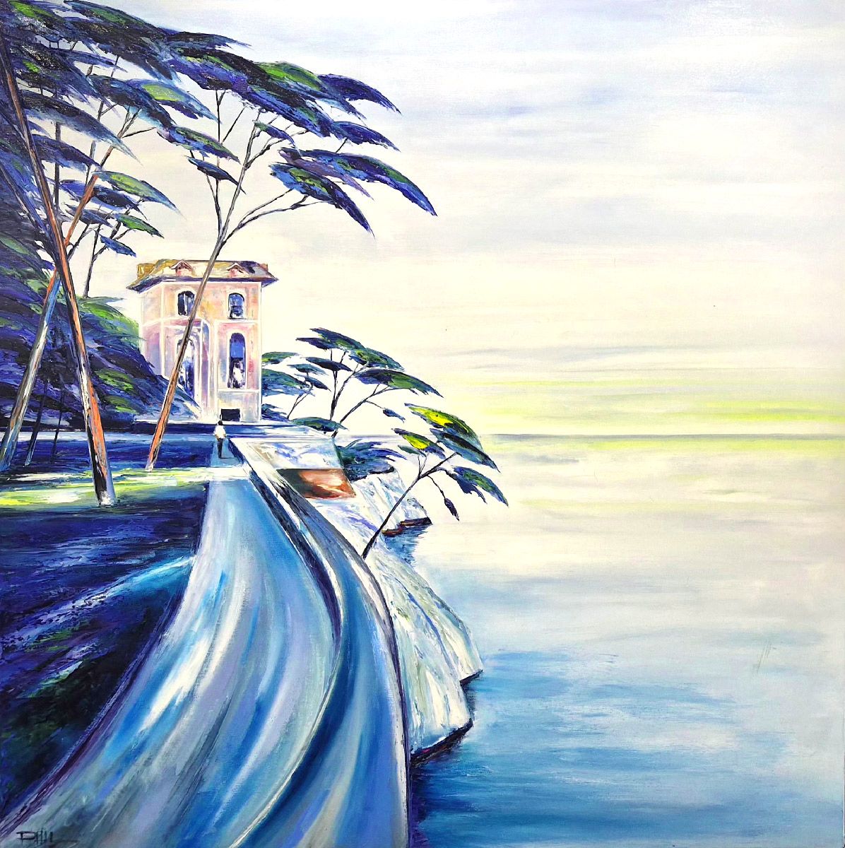 Tableau de PHIL a pour titre  Mon plaisir style figuratif dim : PHILprix:600
