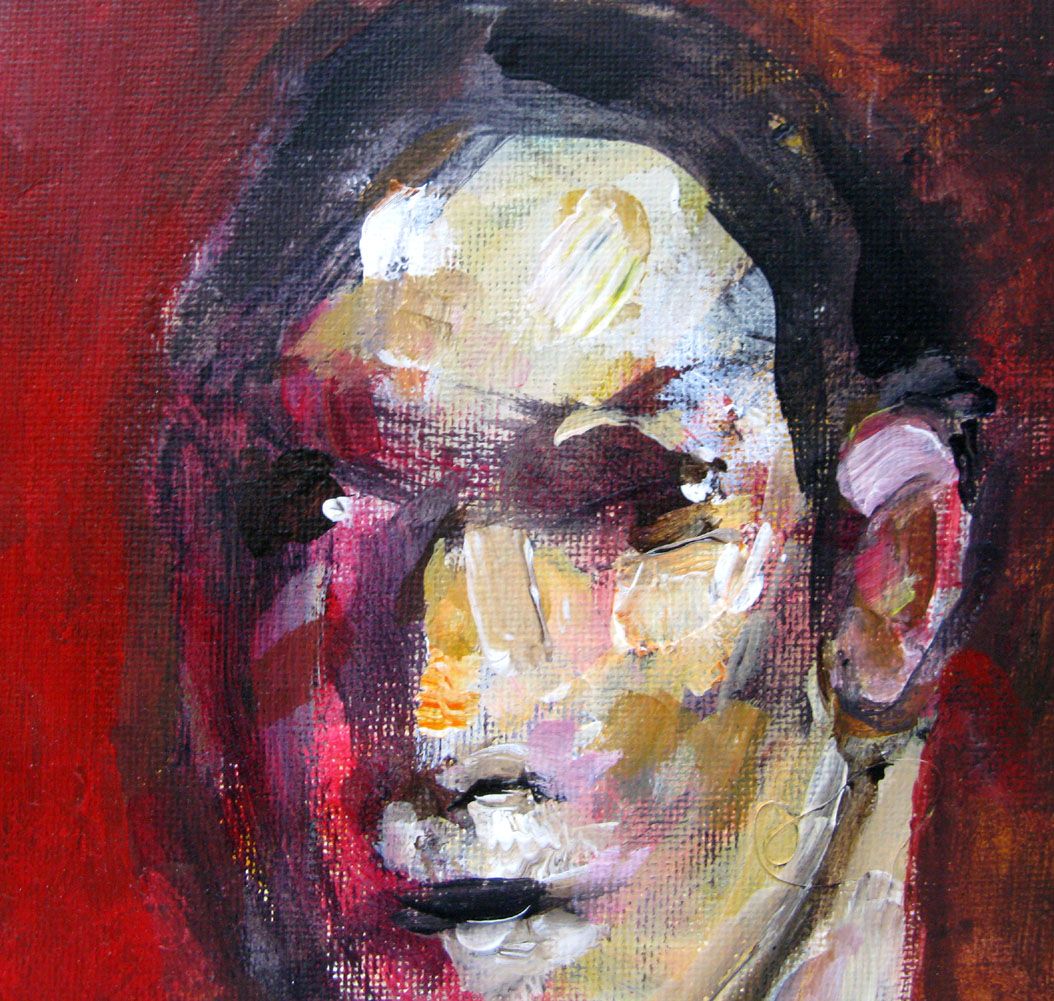 Tableau de IVAN TZONEV a pour titre  Tête - C style figuratif dim : IVAN TZONEVprix:80