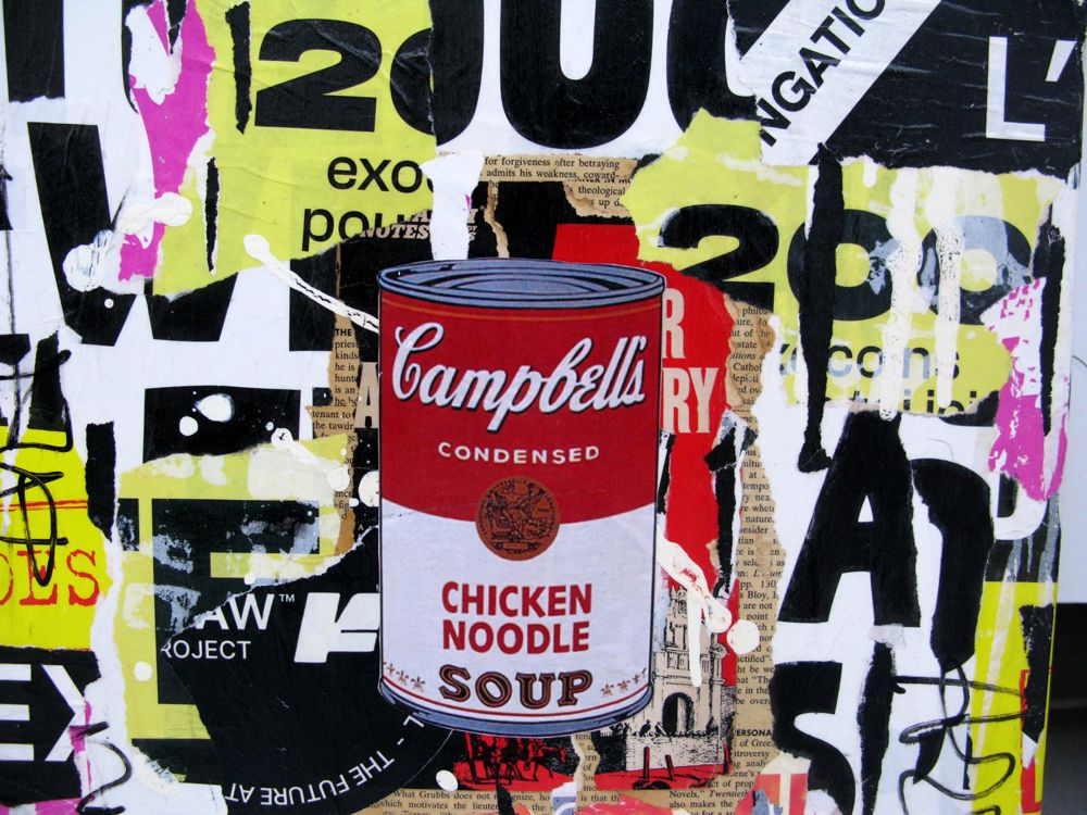 Tableau de PODKOL a pour titre  Power glory style street art dim : PODKOLprix:140