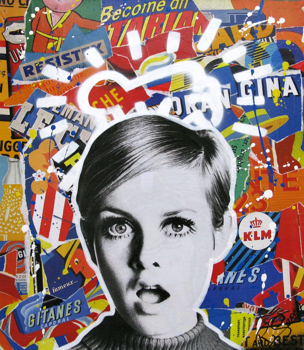 Tableau de RS ARTIST a pour titre  WHOA! style street pop art dim : RS ARTISTprix: