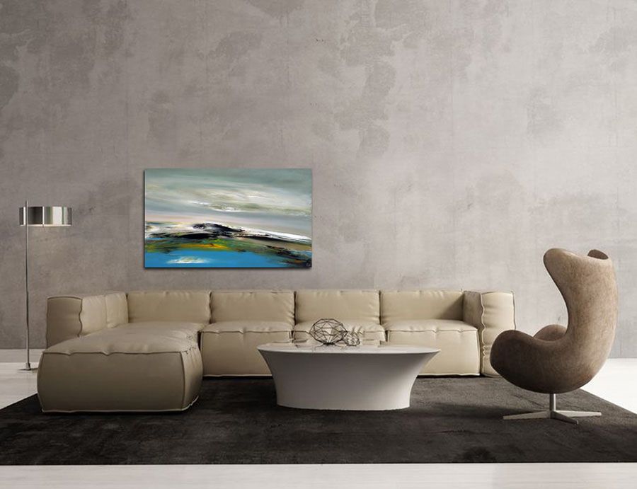 Tableau de RUELLE NICOLAS a pour titre  ODYSSEY style abstrait dim : RUELLE NICOLASprix:1500