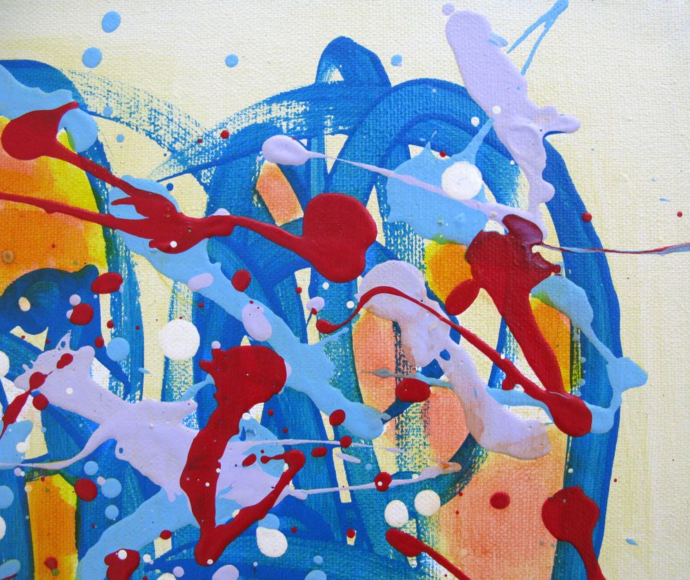 Tableau de STEPHANE RIME a pour titre  noname  D8 style abstrait dim : STEPHANE RIMEprix:190