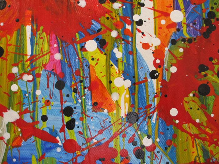 Tableau de STEPHANE RIME a pour titre  NONAME 28 style abstrait dim : STEPHANE RIMEprix: