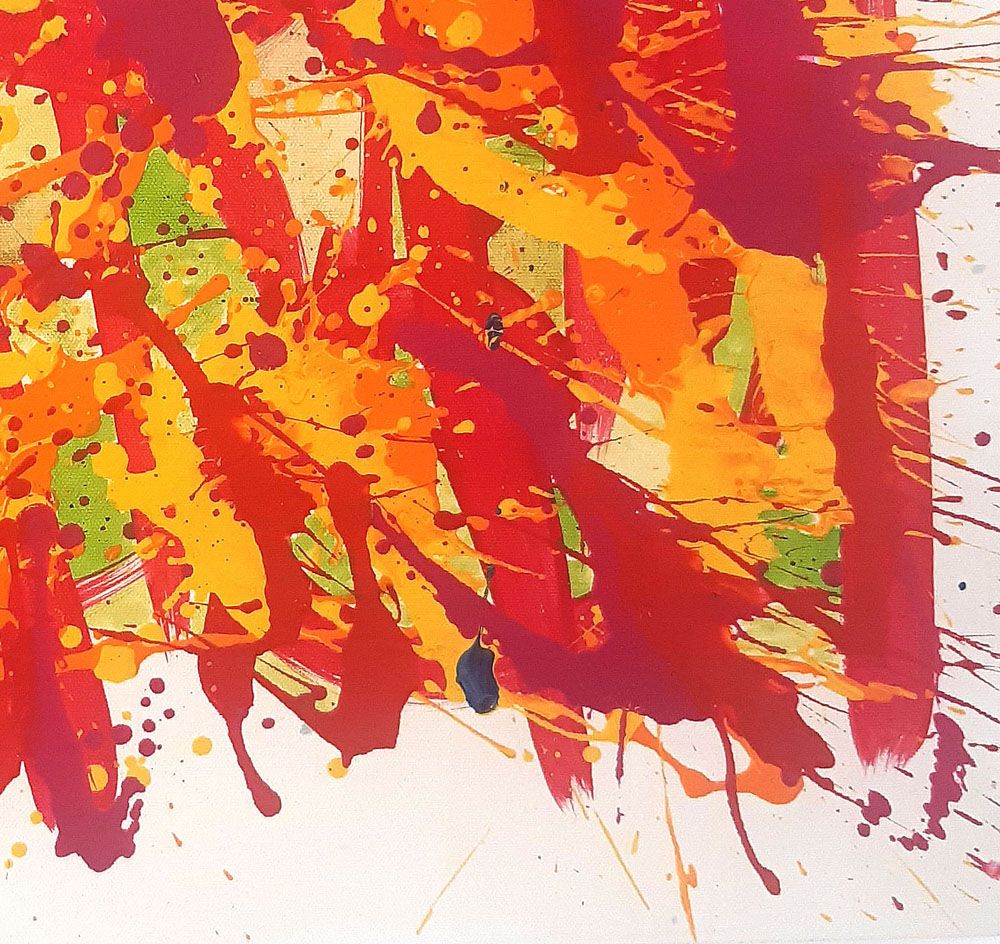 Tableau de STEPHANE RIME a pour titre  noname B52 style abstrait dim : STEPHANE RIMEprix:250