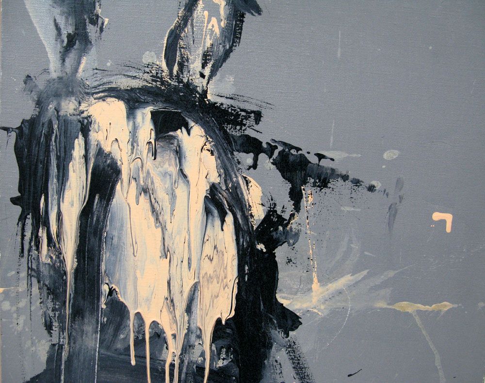 Tableau de RINGER HERVE a pour titre  SANS TITRE style abstrait dim : RINGER HERVEprix:500