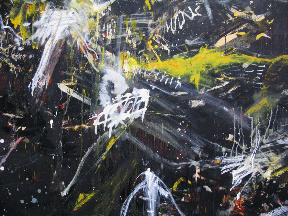 Tableau de RINGER HERVE a pour titre  SANS TITRE style abstrait dim : RINGER HERVEprix:1600