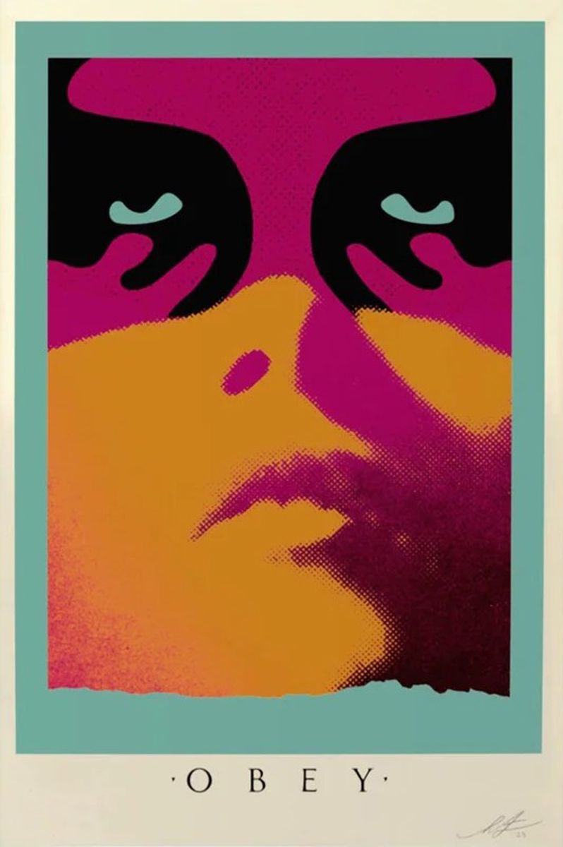 Editions d'art de OBEY : SHEPARD FAIREY  a pour titre  Shadowplay style street pop art, graphique dim : OBEY : SHEPARD FAIREY prix:100