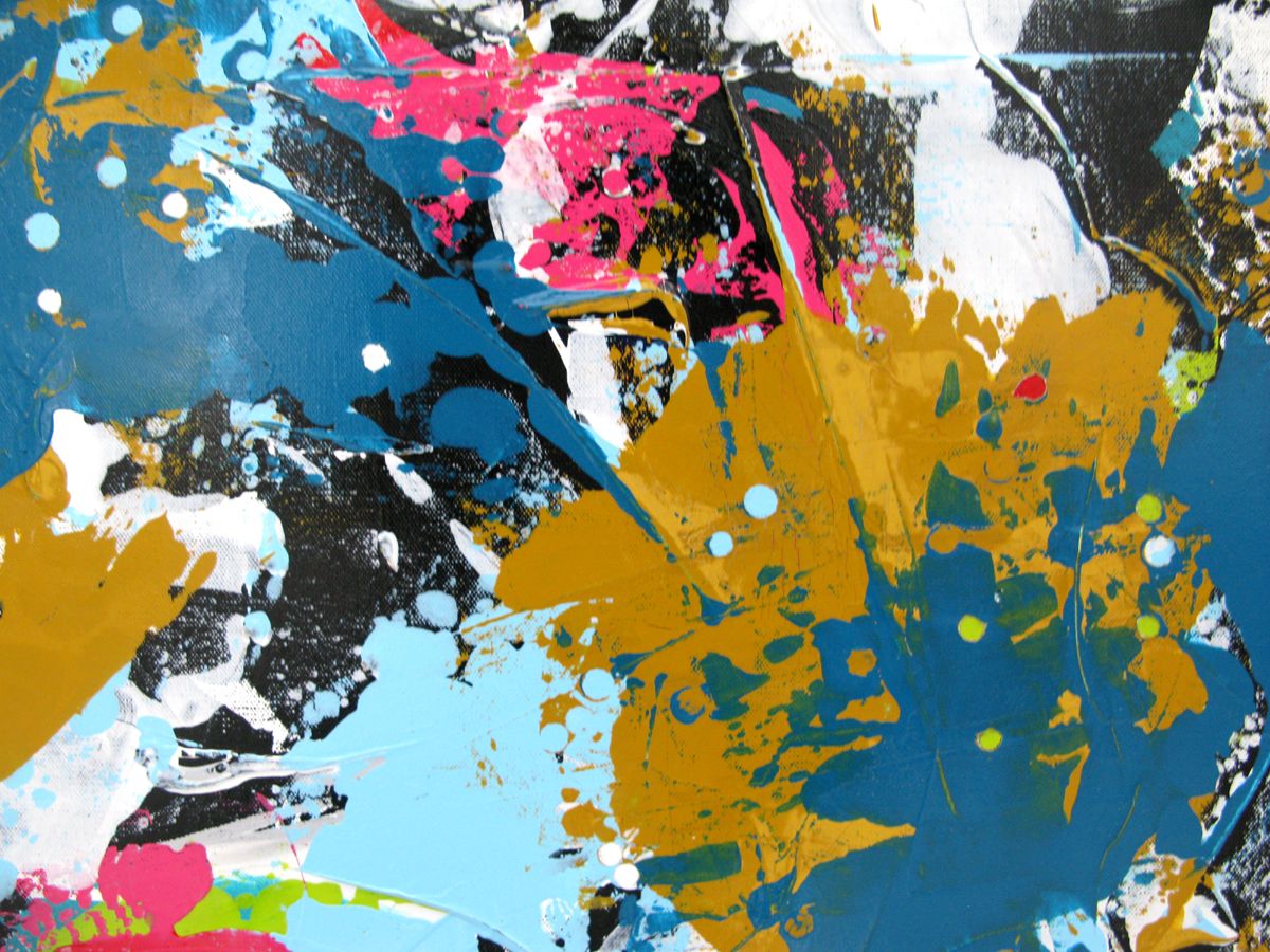 Tableau de CELINE WEBER a pour titre  Stone - Récif style abstrait dim : CELINE WEBERprix:950
