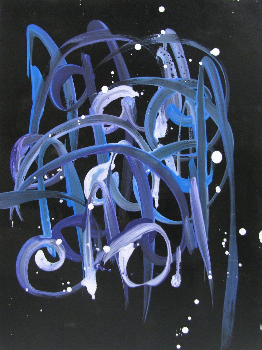 Tableau de STEPHANE RIME a pour titre  NO NAME N°63 style graphique dim : STEPHANE RIMEprix: