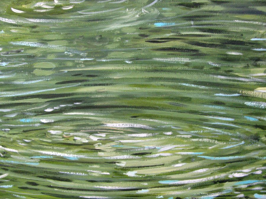 Tableau de ELISE BARAT a pour titre  TROPIQUES style figuratif dim : ELISE BARATprix:500