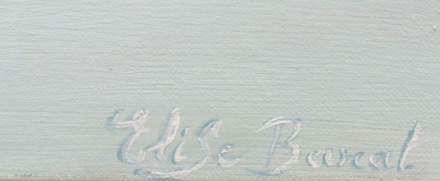 Tableau de ELISE BARAT a pour titre  TROPIQUES style figuratif dim : ELISE BARATprix:500