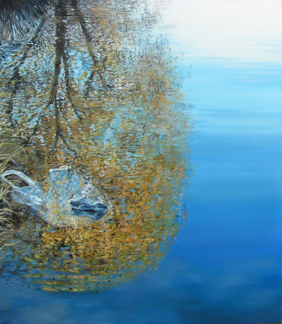 Tableau de ELISE BARAT a pour titre  RECYCLEZ MOI style figuratif dim : ELISE BARATprix:950
