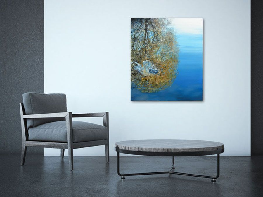 Tableau de ELISE BARAT a pour titre  RECYCLEZ MOI style figuratif dim : ELISE BARATprix:950