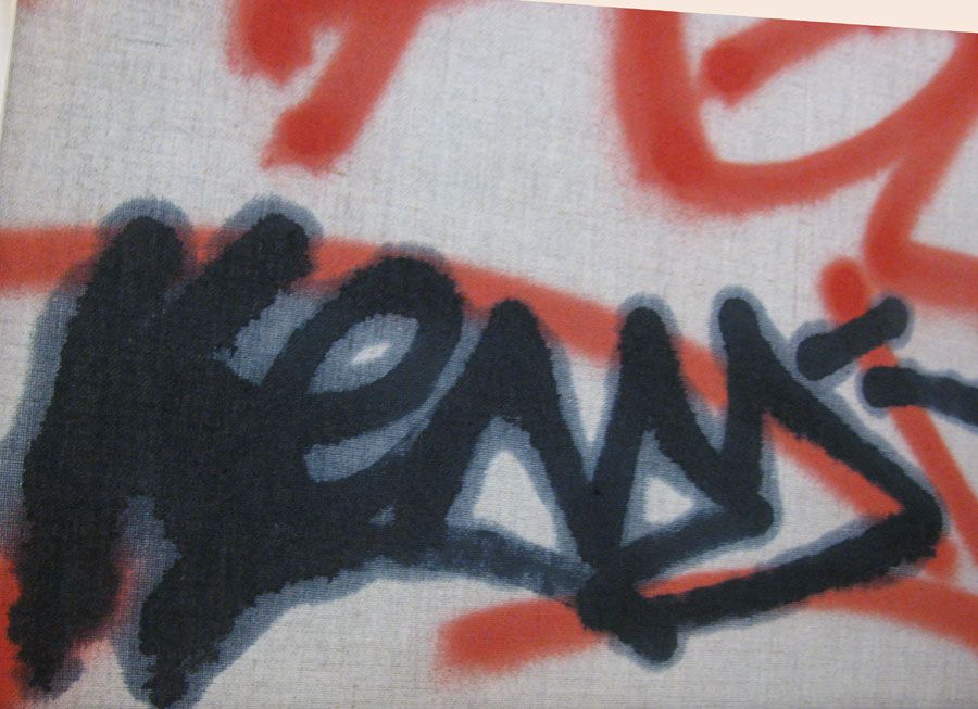 Tableau de KENY a pour titre  VANDAL STYLE style graffiti, street art dim : KENYprix:900