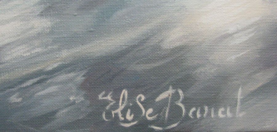 Tableau de ELISE BARAT a pour titre  NUES V style figuratif dim : ELISE BARATprix:600