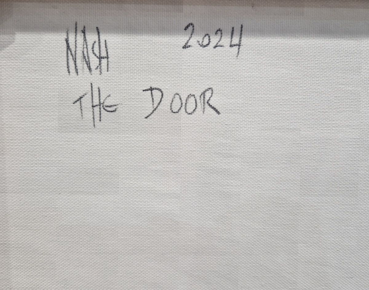Tableau de NASH a pour titre  The Door style abstrait dim : NASHprix:450