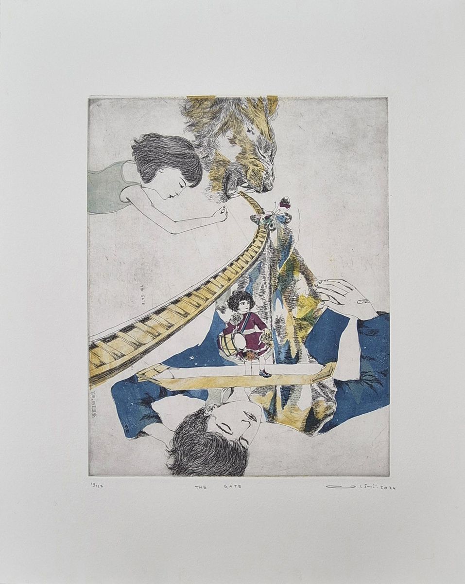 Editions d'art de ATSUKO ISHII a pour titre  THE GATE style figuratif dim : ATSUKO ISHIIprix:250