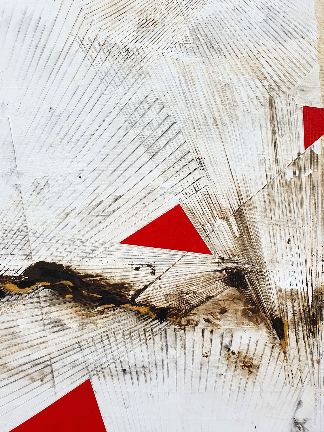 Tableau de LUDOVIC MERCHER a pour titre  TWISTER style abstrait dim : LUDOVIC MERCHERprix:1500