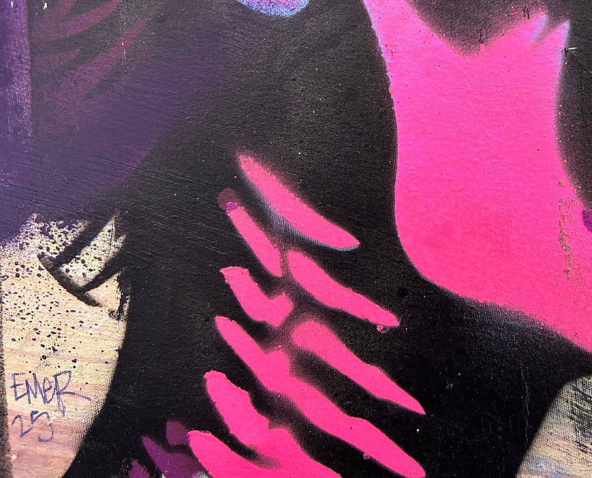 Tableau de Craig & Emer a pour titre  One love style graffiti, street art dim : Craig & Emerprix:300