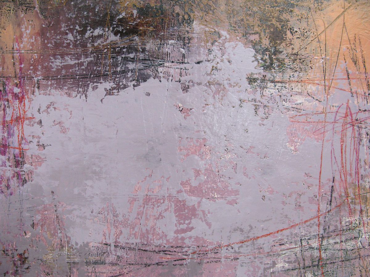 Tableau de TANIA CARRARA a pour titre  Nuances Violine style abstrait dim : TANIA CARRARAprix:950