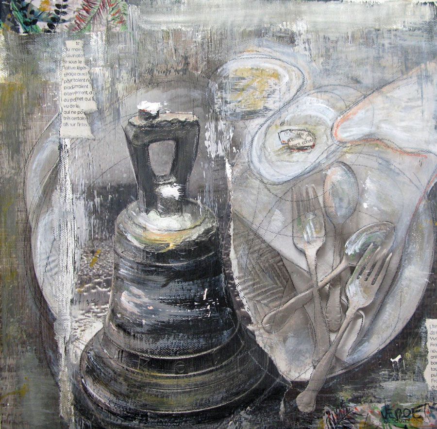 Tableau de VEROE a pour titre  LA BELLE FONTE style figuratif dim : VEROEprix: