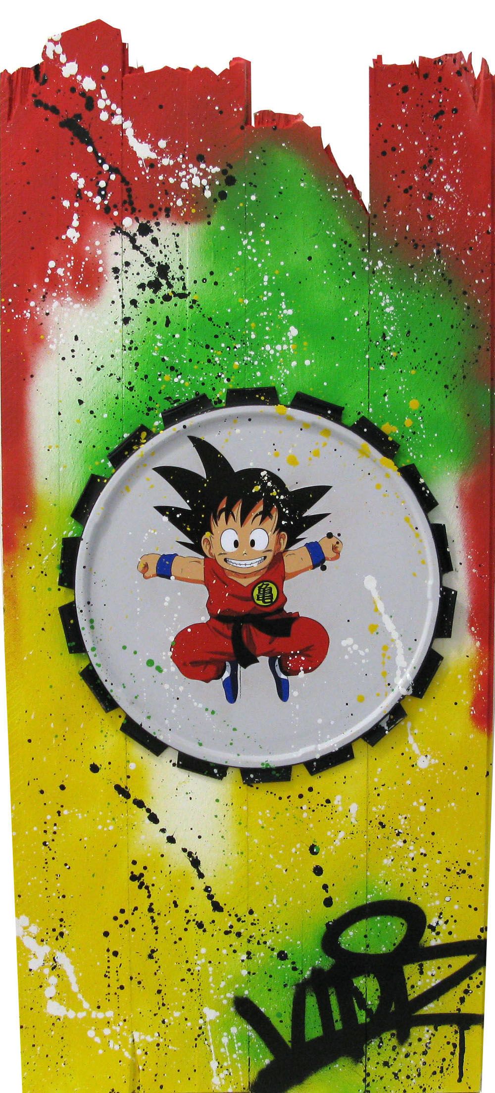 Tableau de VIDIZ a pour titre  NO BALL style graphique dim : VIDIZprix: