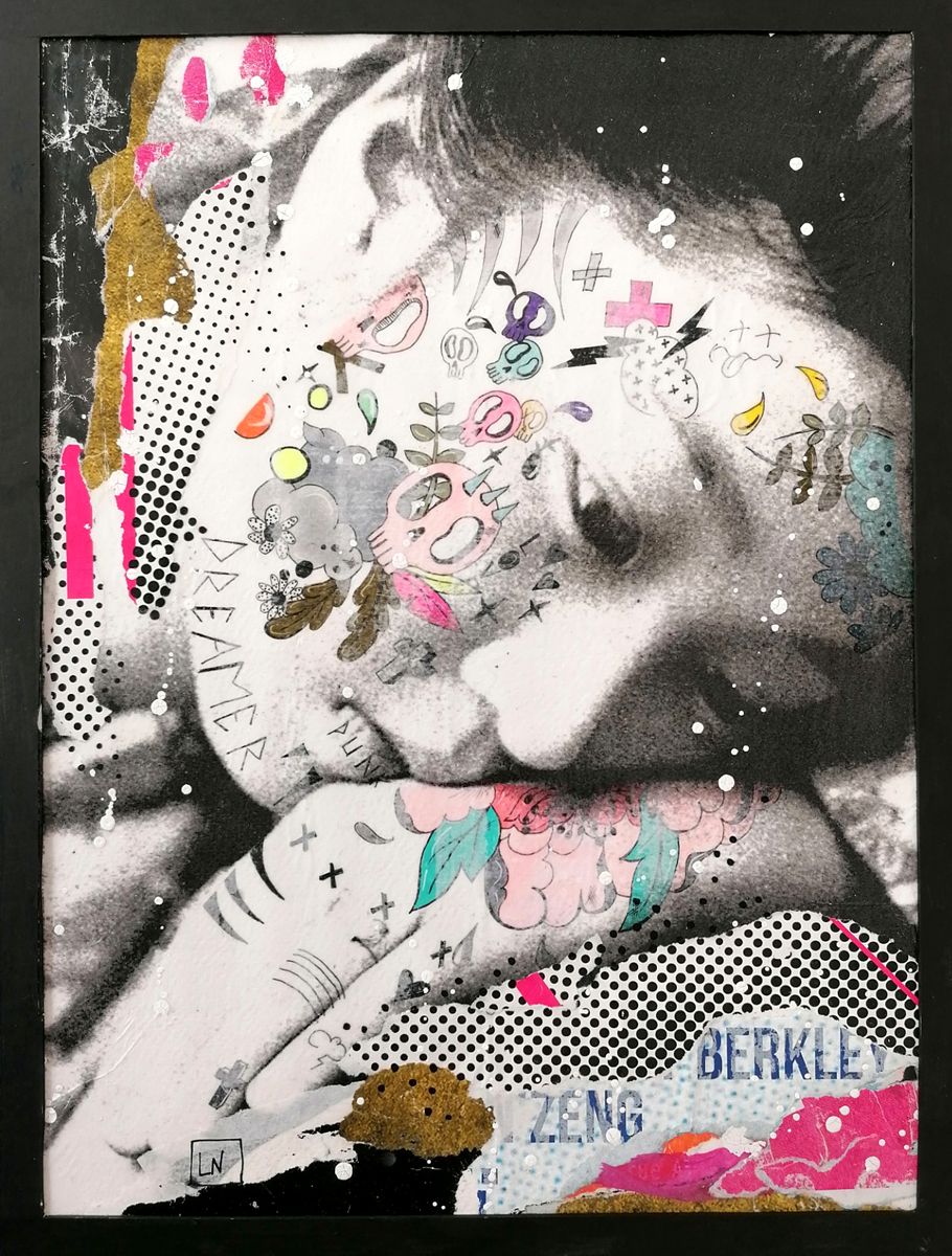 Dessin de LN LE PAPE a pour titre  ZENG style street pop art dim : LN LE PAPEprix:160