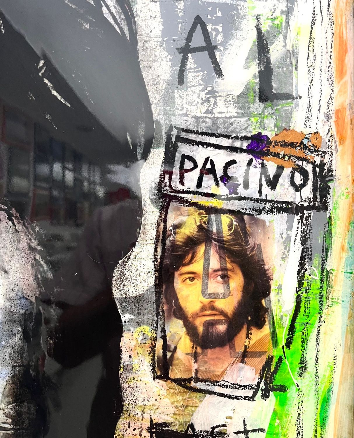 Tableau de THIERRY RASINE a pour titre  AL style street pop art dim : THIERRY RASINEprix:1200
