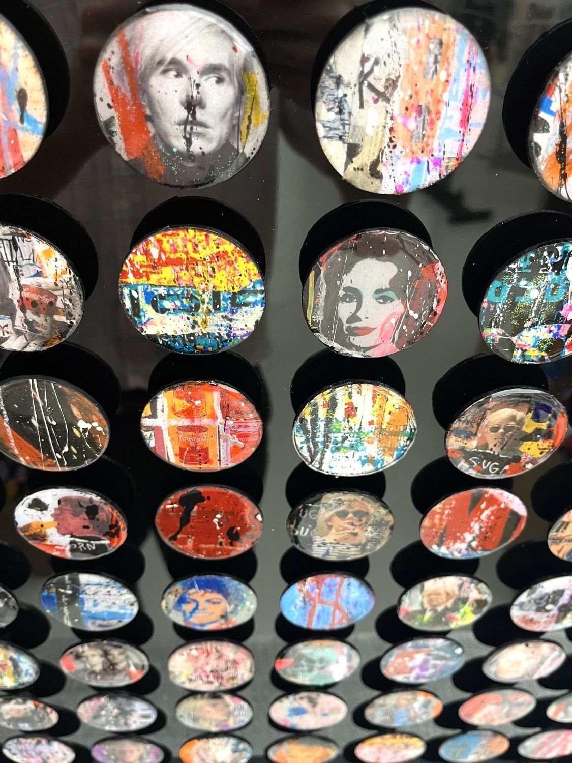 Tableau de THIERRY RASINE a pour titre  Andy style street pop art dim : THIERRY RASINEprix:1600