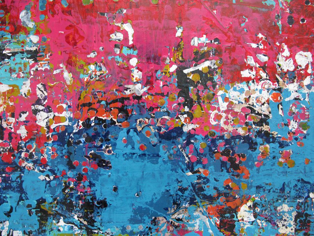 Tableau de CELINE WEBER a pour titre  STONE JASPE style abstrait dim : CELINE WEBERprix:1150