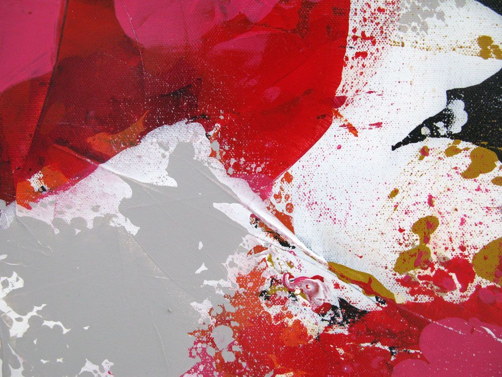 Tableau de CELINE WEBER a pour titre  VOLUPTE style abstrait dim : CELINE WEBERprix:900