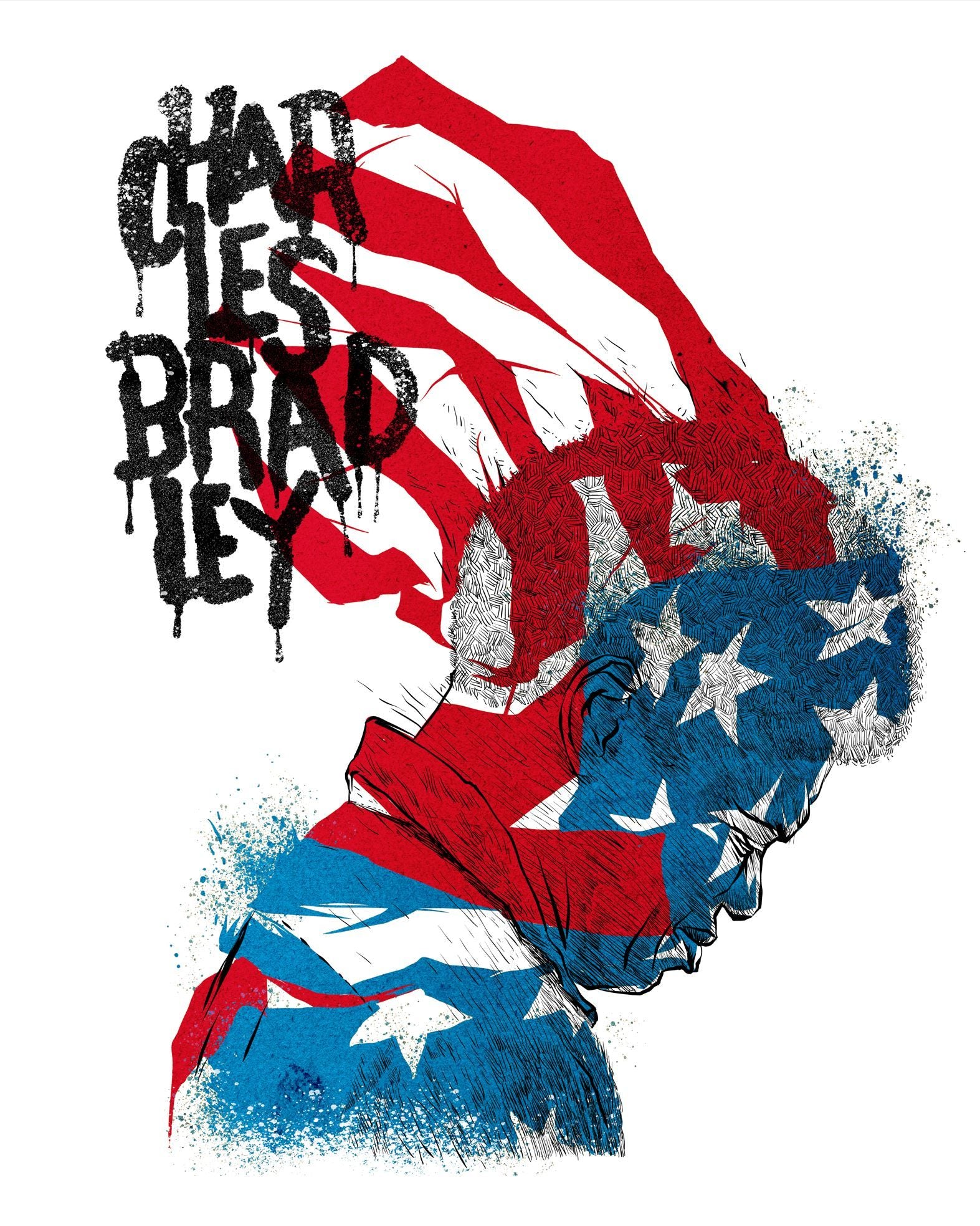 Editions d'art de Carlos Olmo a pour titre  Charles Bradley style figuratif dim : Carlos Olmoprix:80