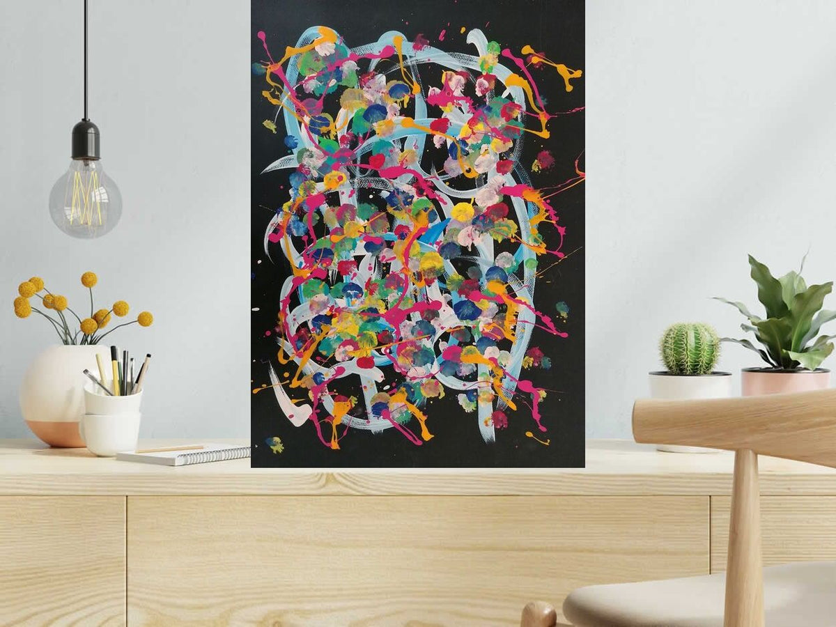 Dessin Noname C251 de STEPHANE RIME dans un intérieur – 50 × 70 cm