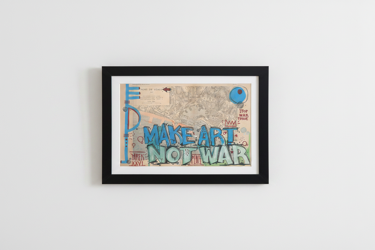 Make art not war
