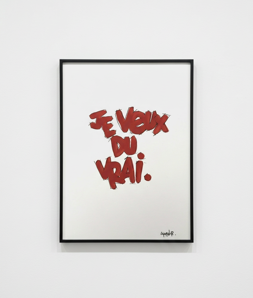 Je veux du vrai