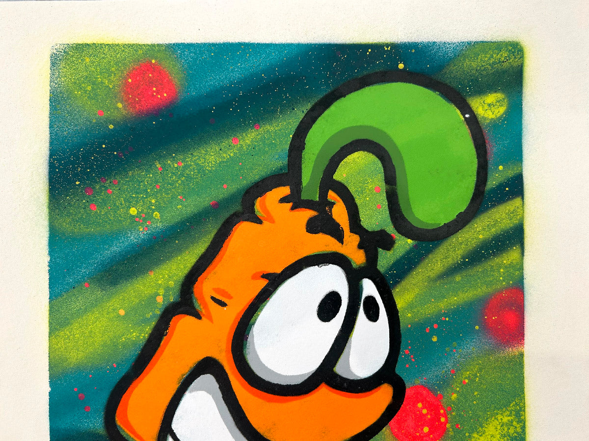 Edition d art Carotte Edition #6 de CAROTTE dans un intérieur – 40 × 50 cm