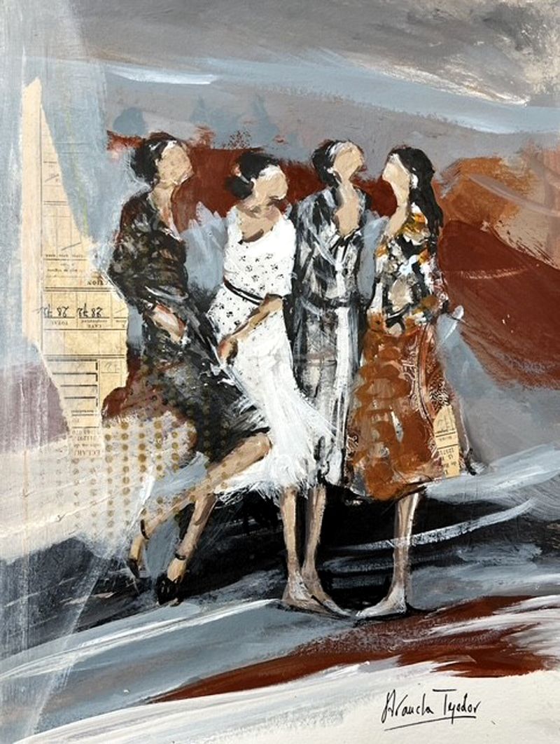 Dessin de ARANCHA TEJEDOR a pour titre  Femmes 20 style figuratif dim : ARANCHA TEJEDORprix:160