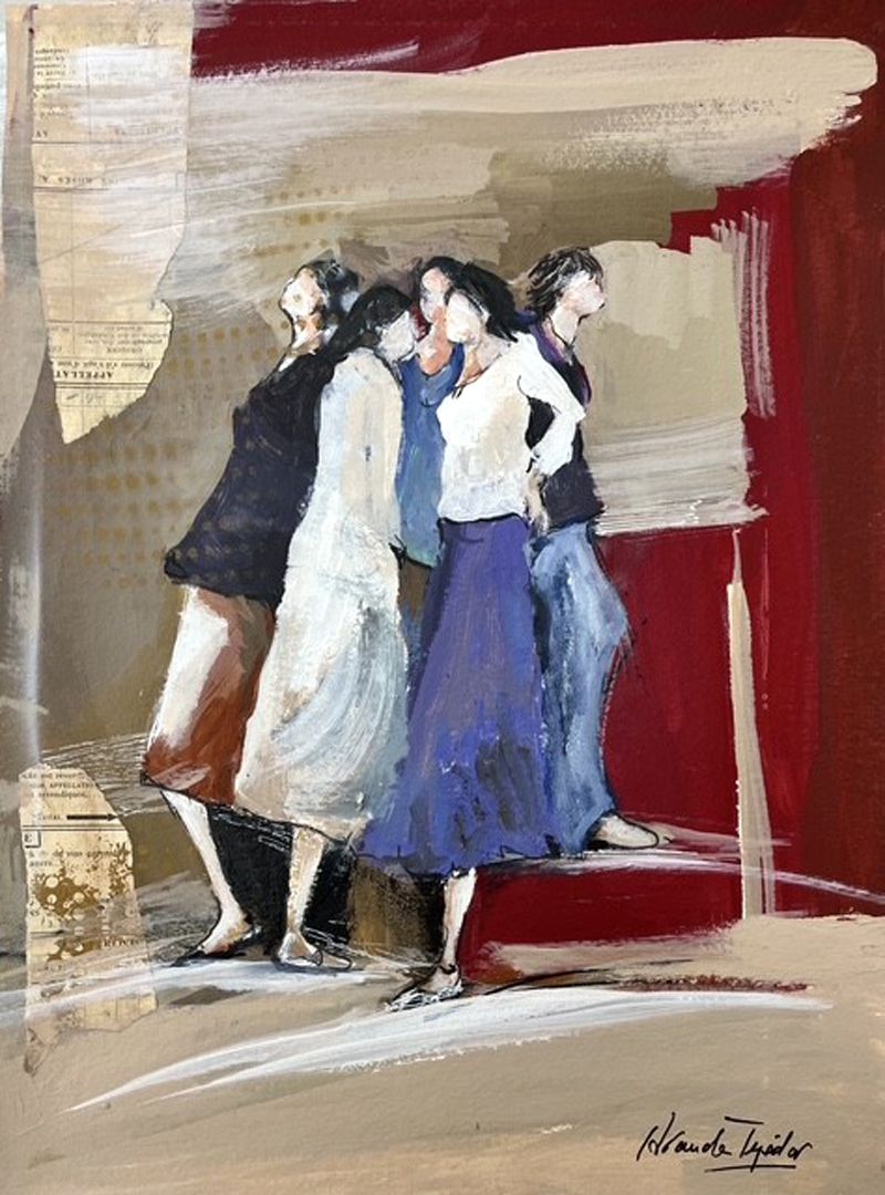 Dessin de ARANCHA TEJEDOR a pour titre  Femmes 24 style figuratif dim : ARANCHA TEJEDORprix:160