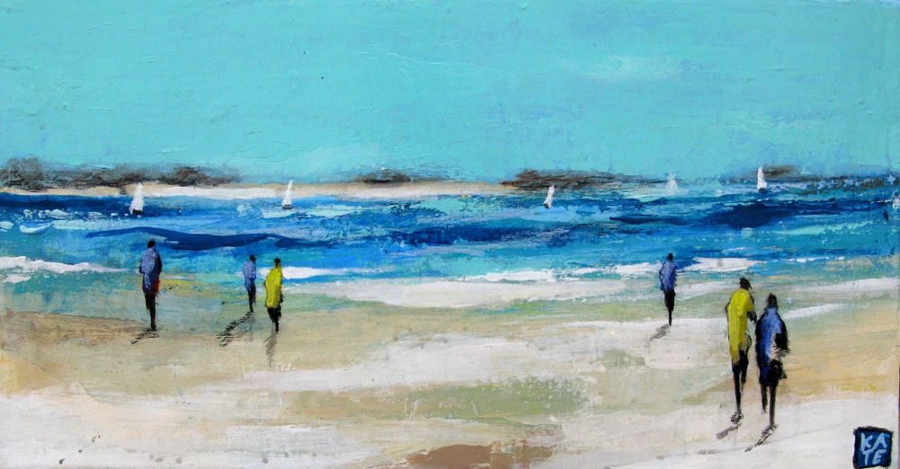 Tableau de KATE BAILEY a pour titre  Finistere nord style figuratif dim : KATE BAILEYprix:220