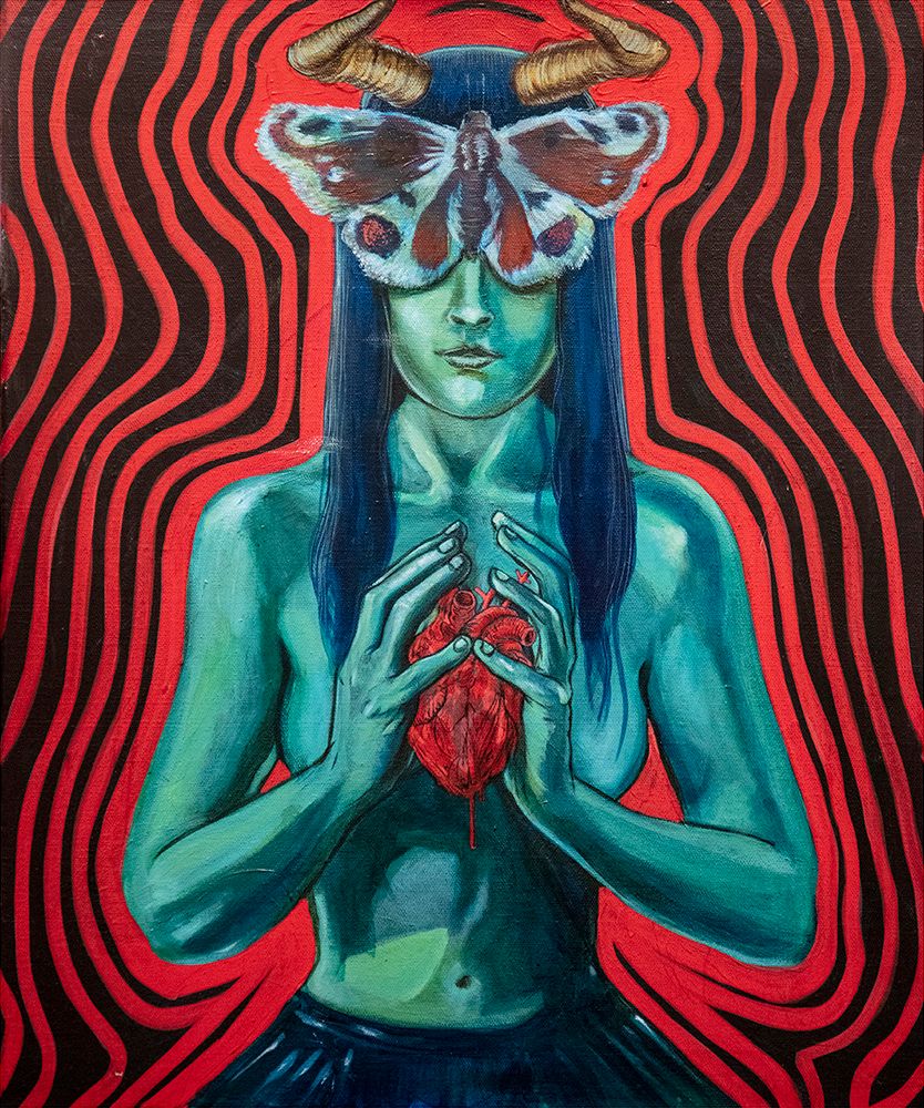 Editions d'art de Carlos Olmo a pour titre  Heartless style figuratif dim : Carlos Olmoprix:900