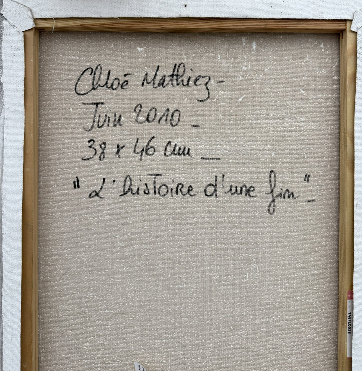 L'histoire d'une fin