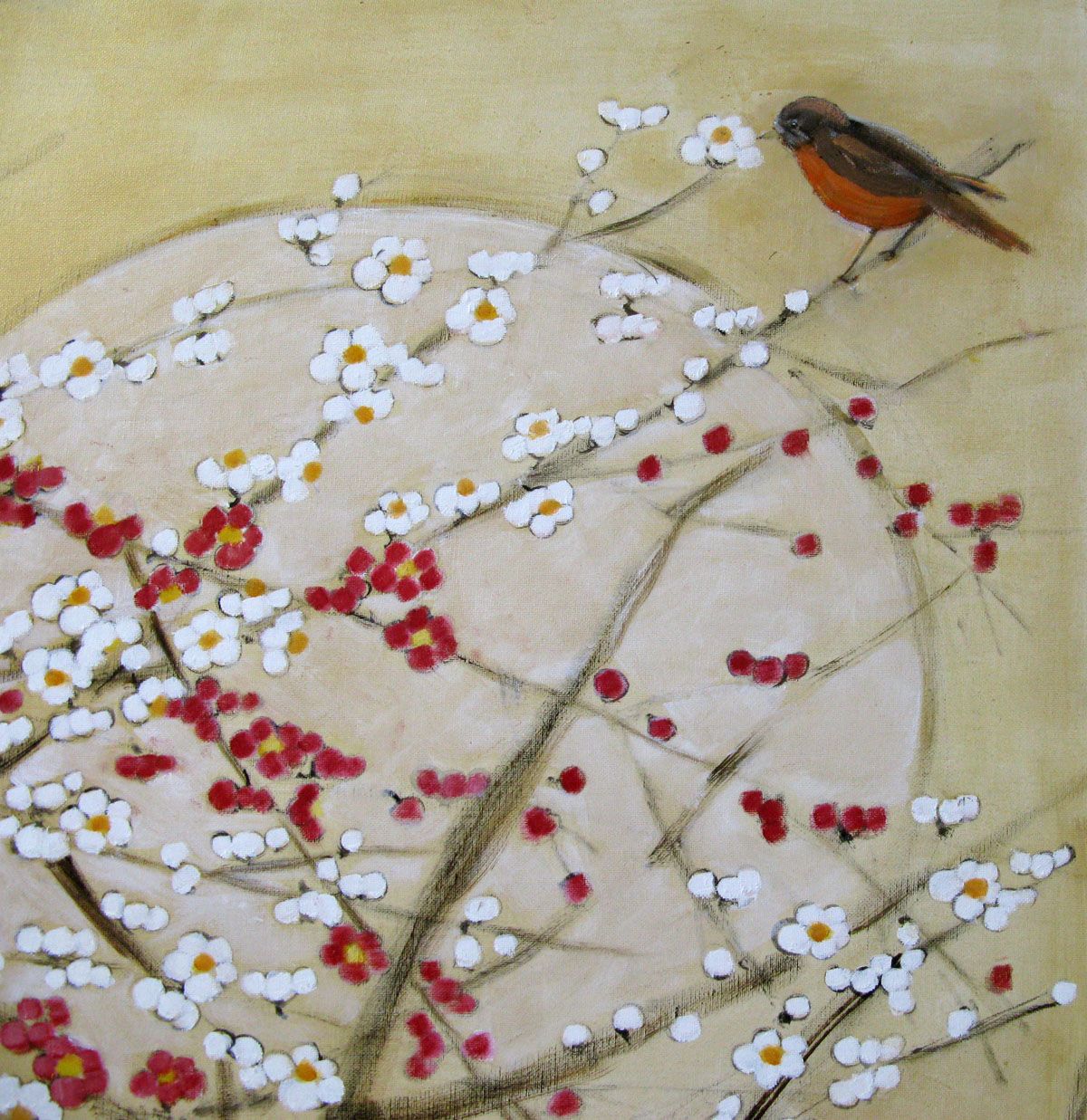 Tableau de JEONG MIN LEE a pour titre  Dyptique – Plénitude style figuratif dim : JEONG MIN LEEprix:1200