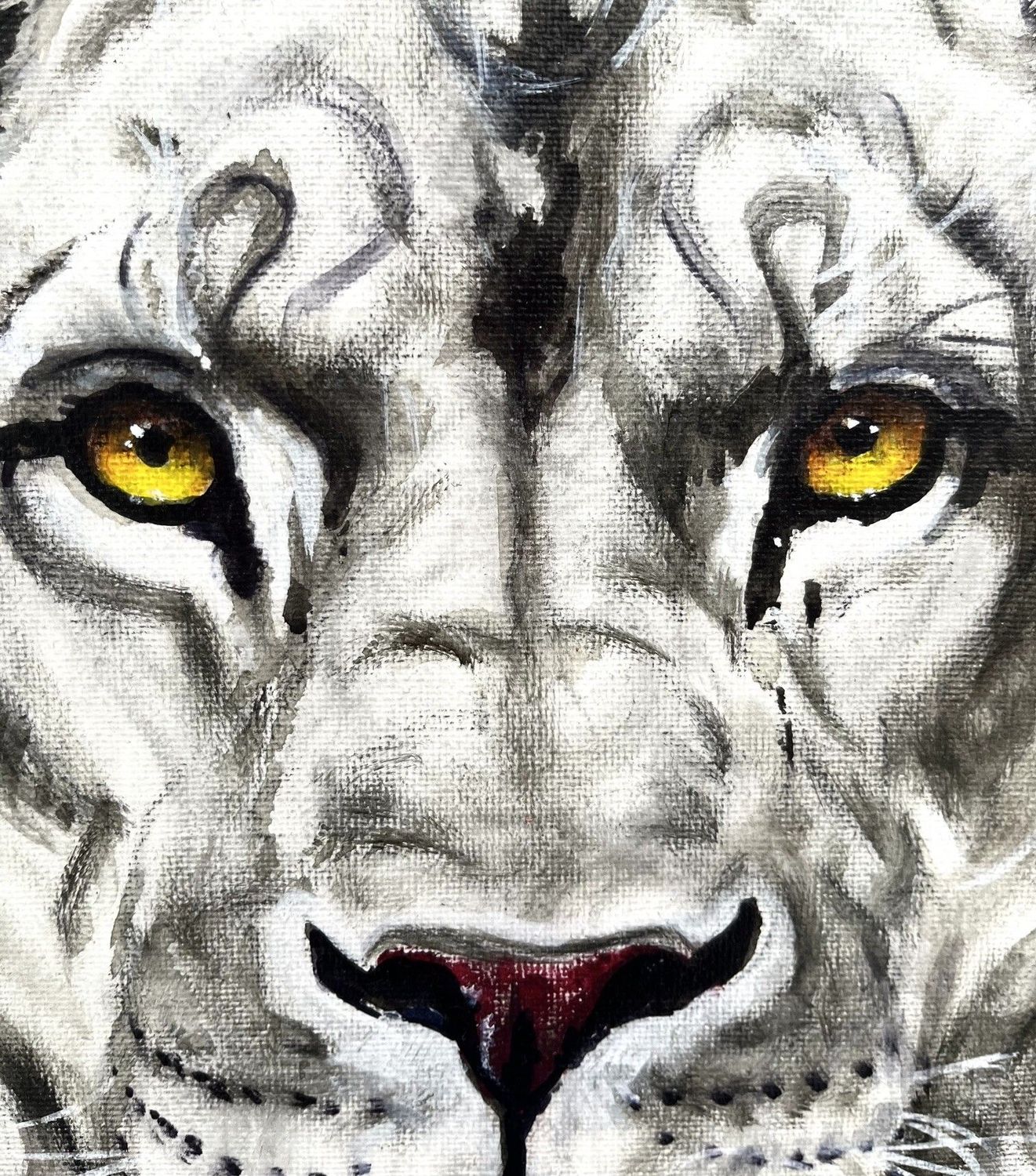 Tableau de ART HM a pour titre  Lion style figuratif, graphique dim : ART HMprix:300