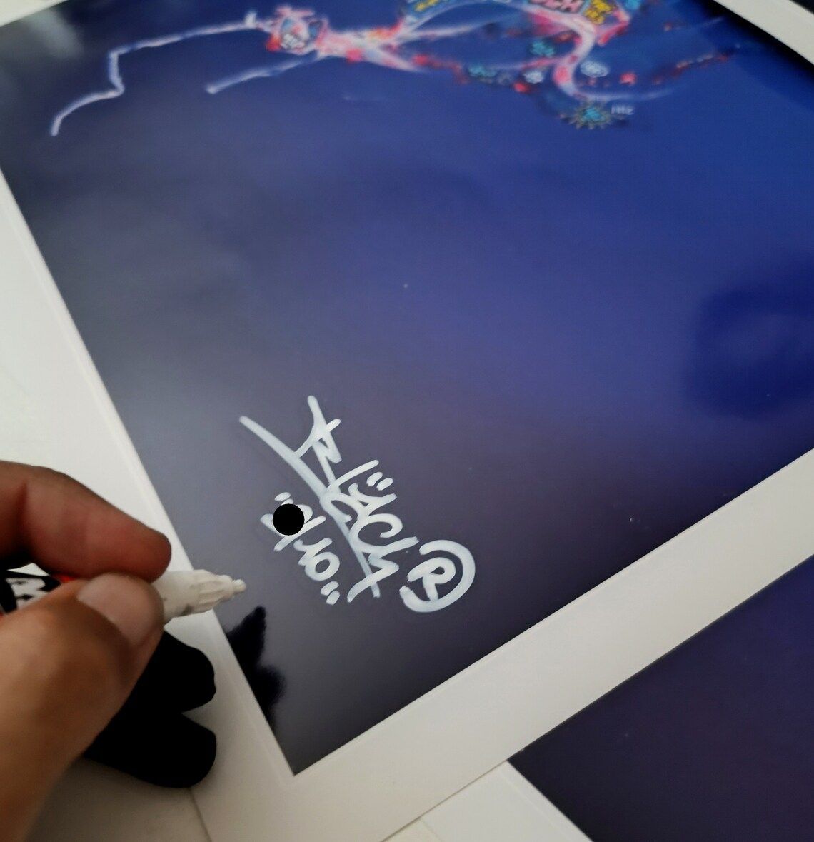 Editions d'art de BLACH a pour titre  Meduse style street art dim : BLACHprix:100